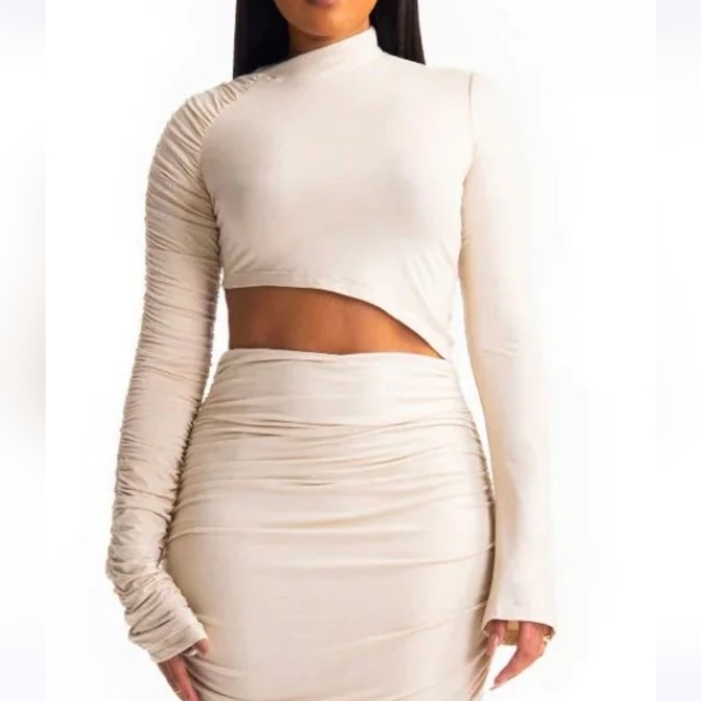 Long Sleeved Cropped Top